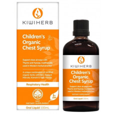 Siro ho và viêm phế quản KiwiHerb Children's Organics Chest Syrup 100ml